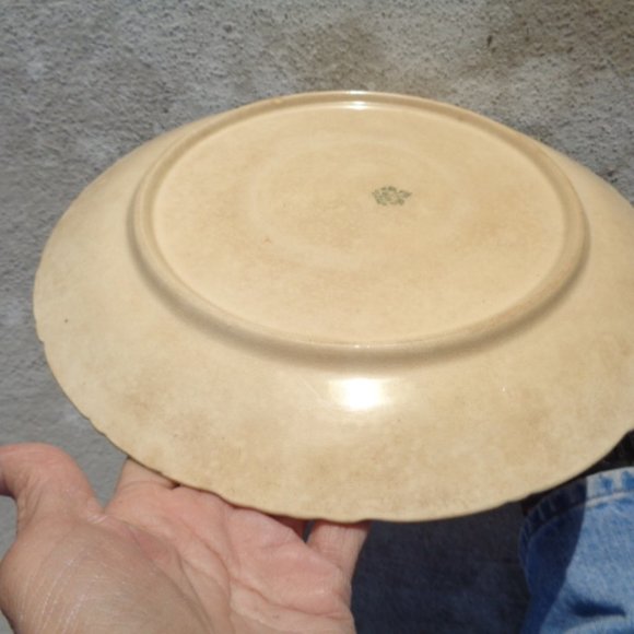 Antique Wheeling La Belle China Gold edged… - Picture 7 of 7